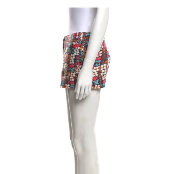 Tory Burch Printed Mini Shorts Size: S | US 4 - Picture 2 of 3